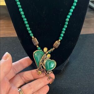 Elegant Green Necklace